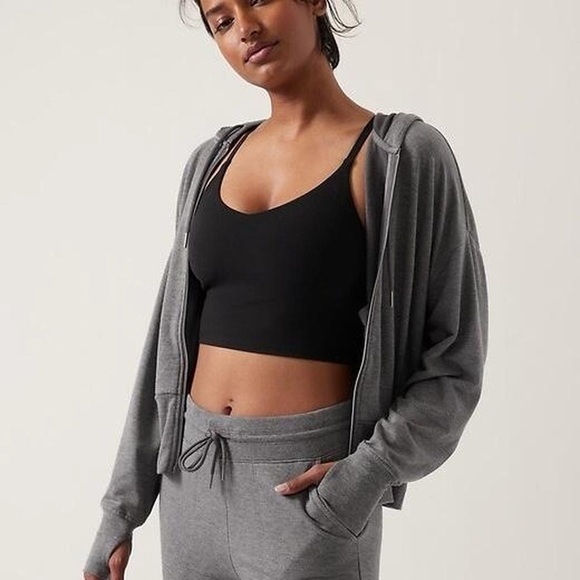Athleta Tops - Athleta Balance Zip Sweatshirt Hoodie